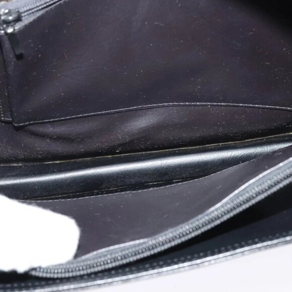 Burberrys Nova Check Shoulder Bag Canvas Beige Gold black Auth BD1811 - Picture 12 of 14